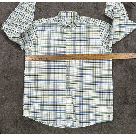 LL Bean Men’s Adaptive 3 Shirt Bundle Adaptive Magnetic Buttons XXL Tall & 18x37 - Picture 10 of 15